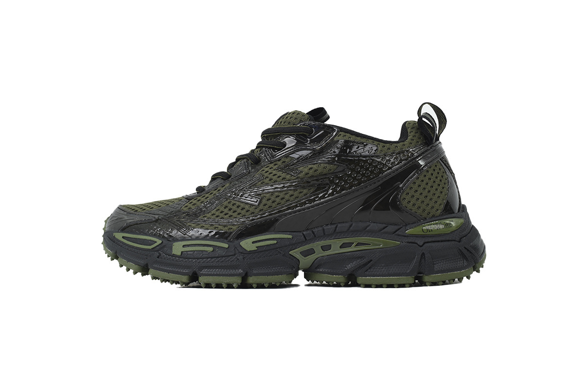 OFF WHITE Be Right Back Dark Green OMIA295F25 FAB003 6310