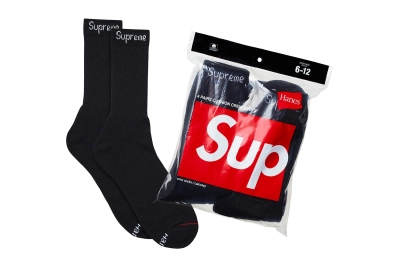 RSNOWSHOES Hanes Crew Socks (4 Pack) 02