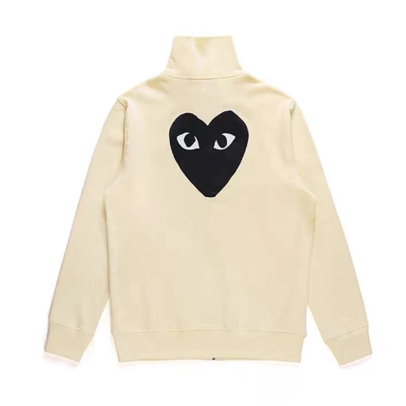 Comme des Garcons PLAY Zip Up Sweatshirt
