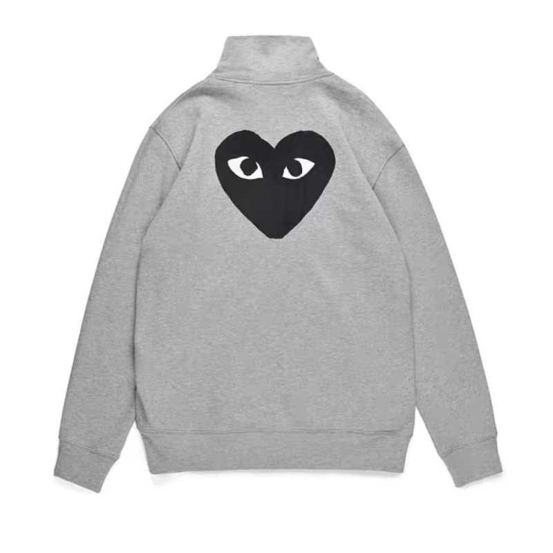 Comme des Garcons PLAY Zip Up Sweatshirt