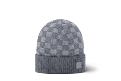 Néo Petit Damier Beanie Grey 01