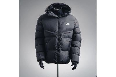 Nike Windrunner Storm-FIT Hooded Puffer Jacket Black 01