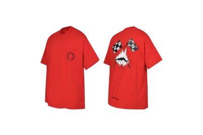 Chrome Hearts Matty Boy Chomper T-Shirt Red 01
