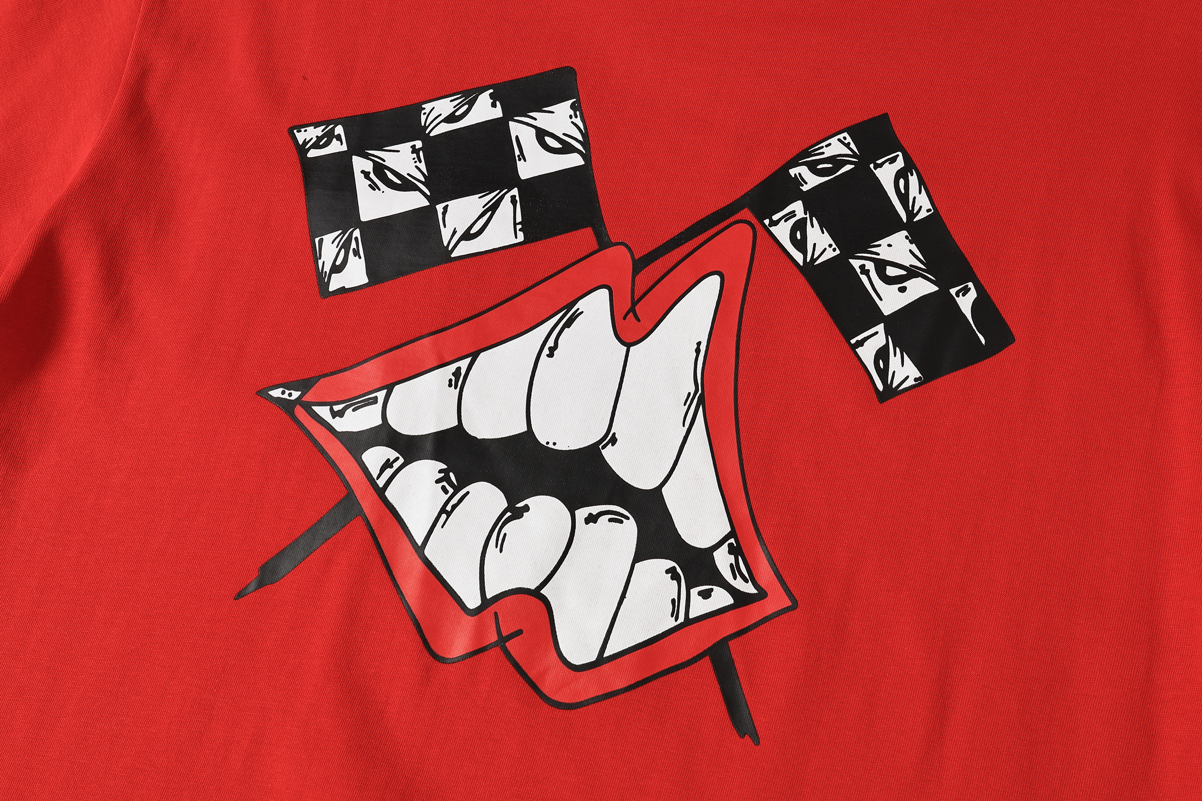 Chrome Hearts Matty Boy Chomper T-Shirt Red