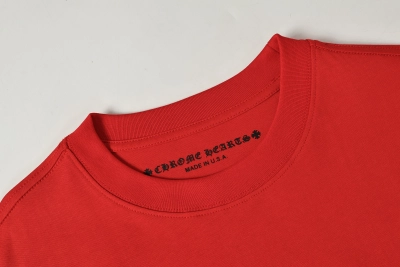 Chrome Hearts Matty Boy Chomper T-Shirt Red 02