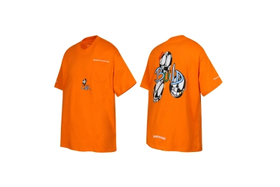 Chrome Hearts Matty Boy Link & Build T-Shirt Orange 01