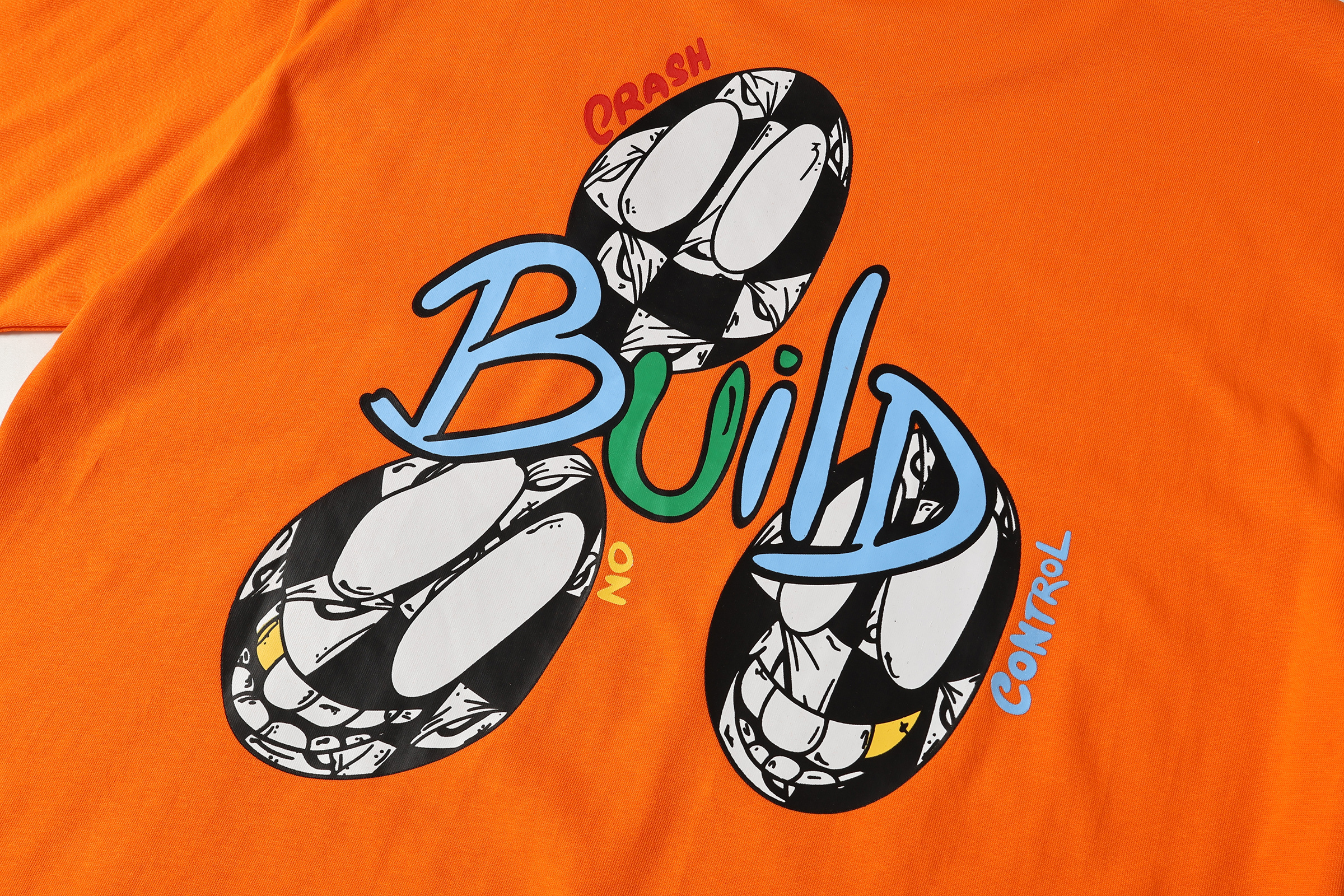 Chrome Hearts Matty Boy Link & Build T-Shirt Orange