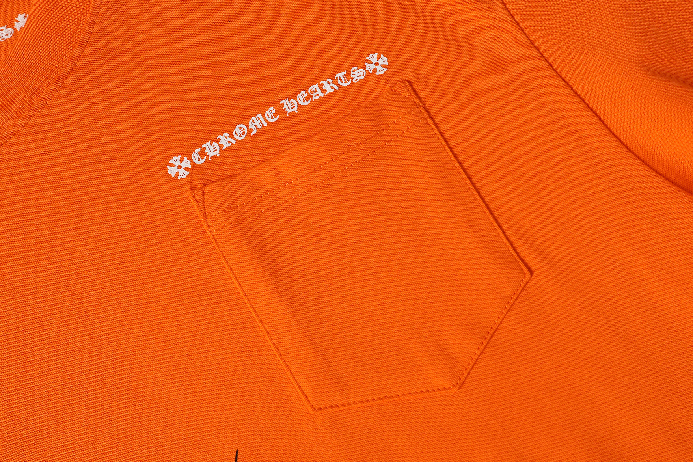Chrome Hearts Matty Boy Link & Build T-Shirt Orange