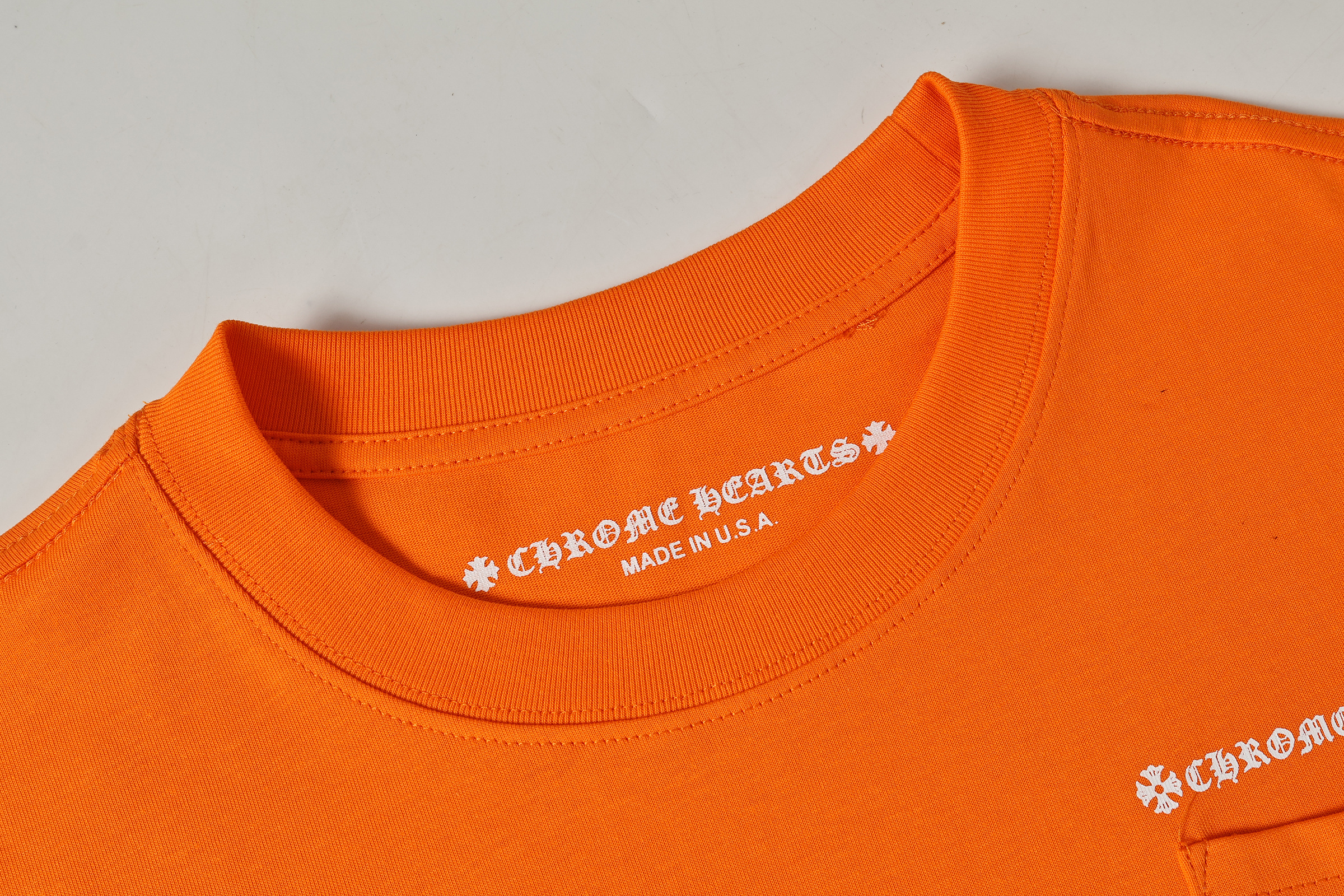 Chrome Hearts Matty Boy Link & Build T-Shirt Orange