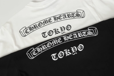 Chrome Hearts Scroll Logo Tokyo T-Shirt 02