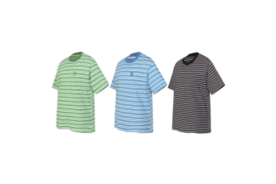 Chrome Hearts Stripe Logo Tee 01