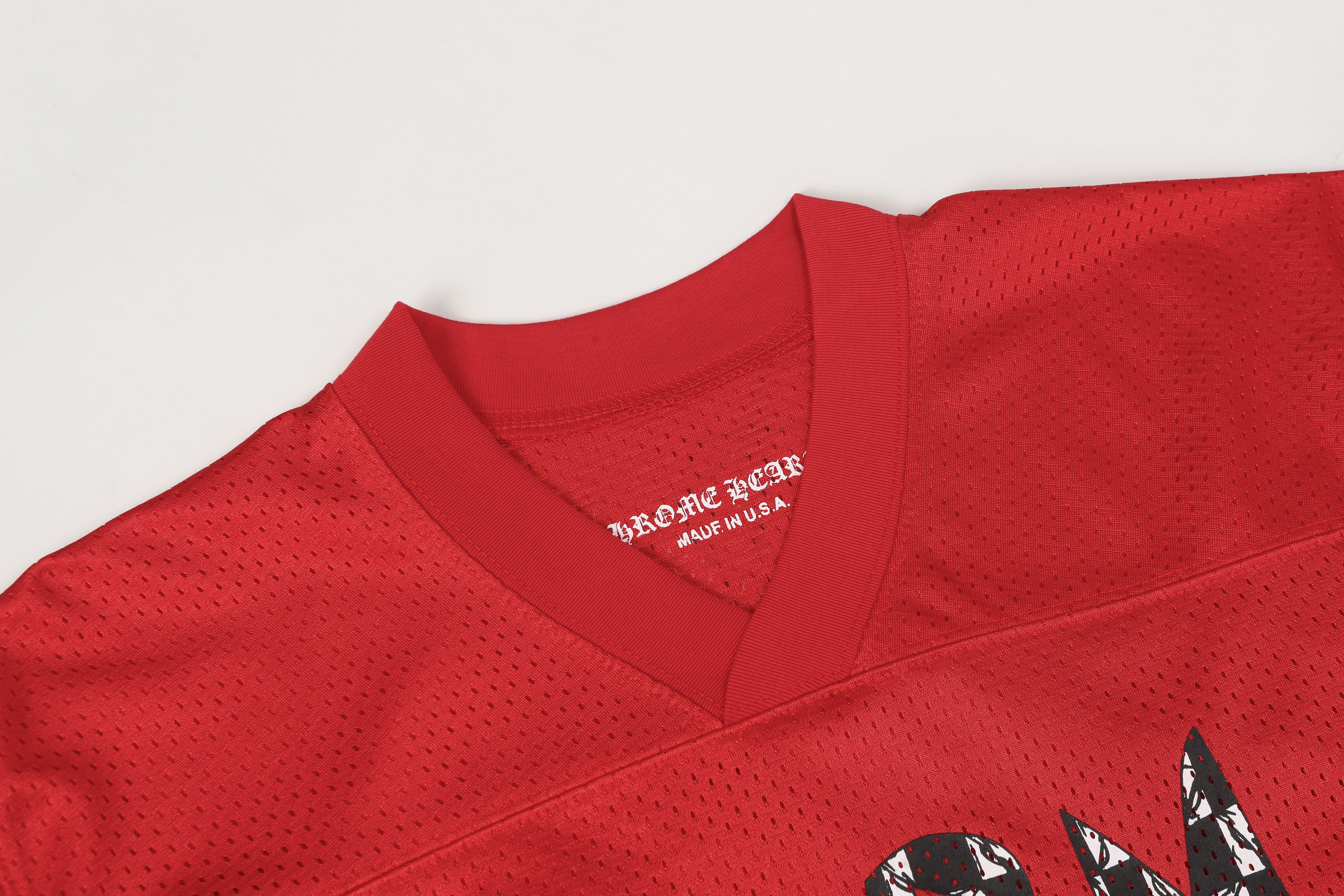 Chrome Hearts x Matty Boy PPO Form Team Mesh Warm Up Jersey T-Shirt Red