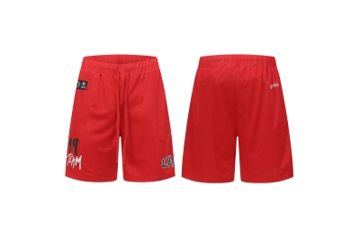 Chrome Hearts x Matty Boy Team Mesh Warm Up Jersey Pants Red 01