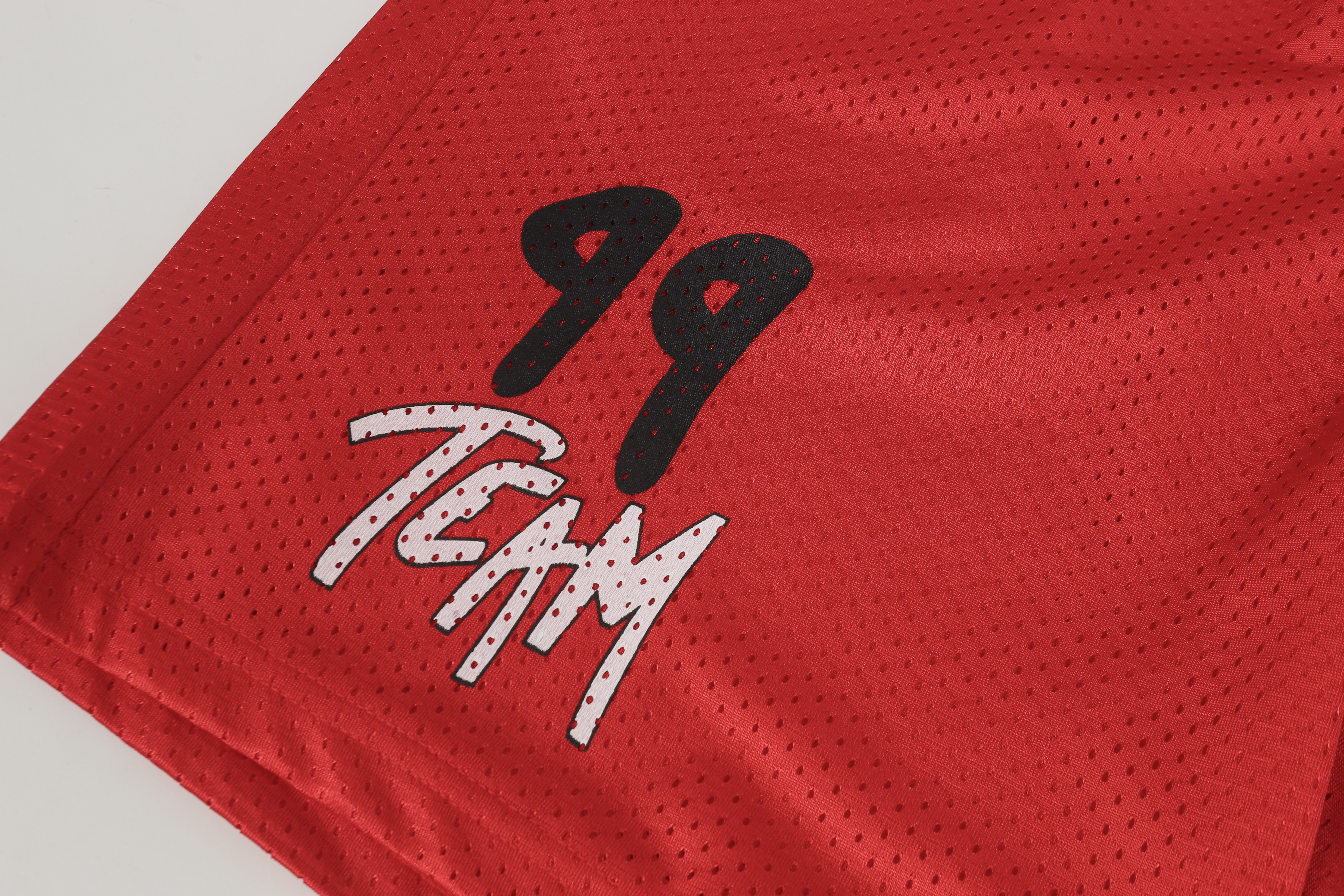 Chrome Hearts x Matty Boy Team Mesh Warm Up Jersey Pants Red