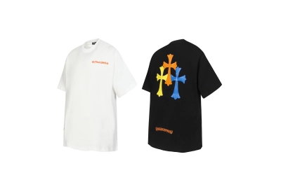 Chrome Hearts 3 Color Cross T-Shirt 01