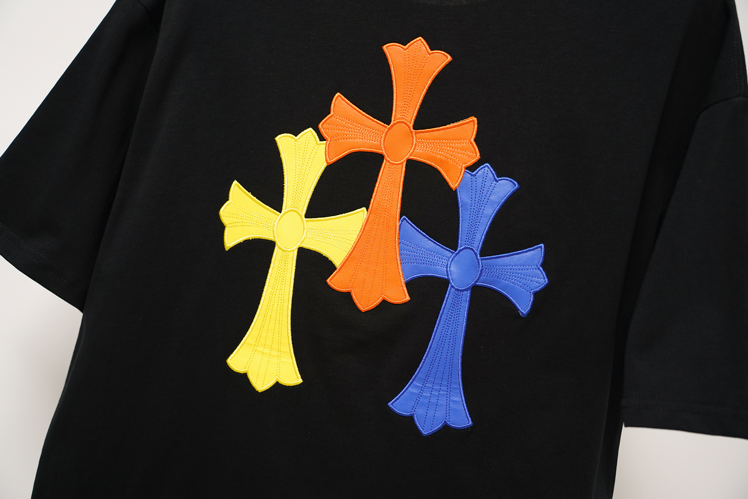Chrome Hearts 3 Color Cross T-Shirt