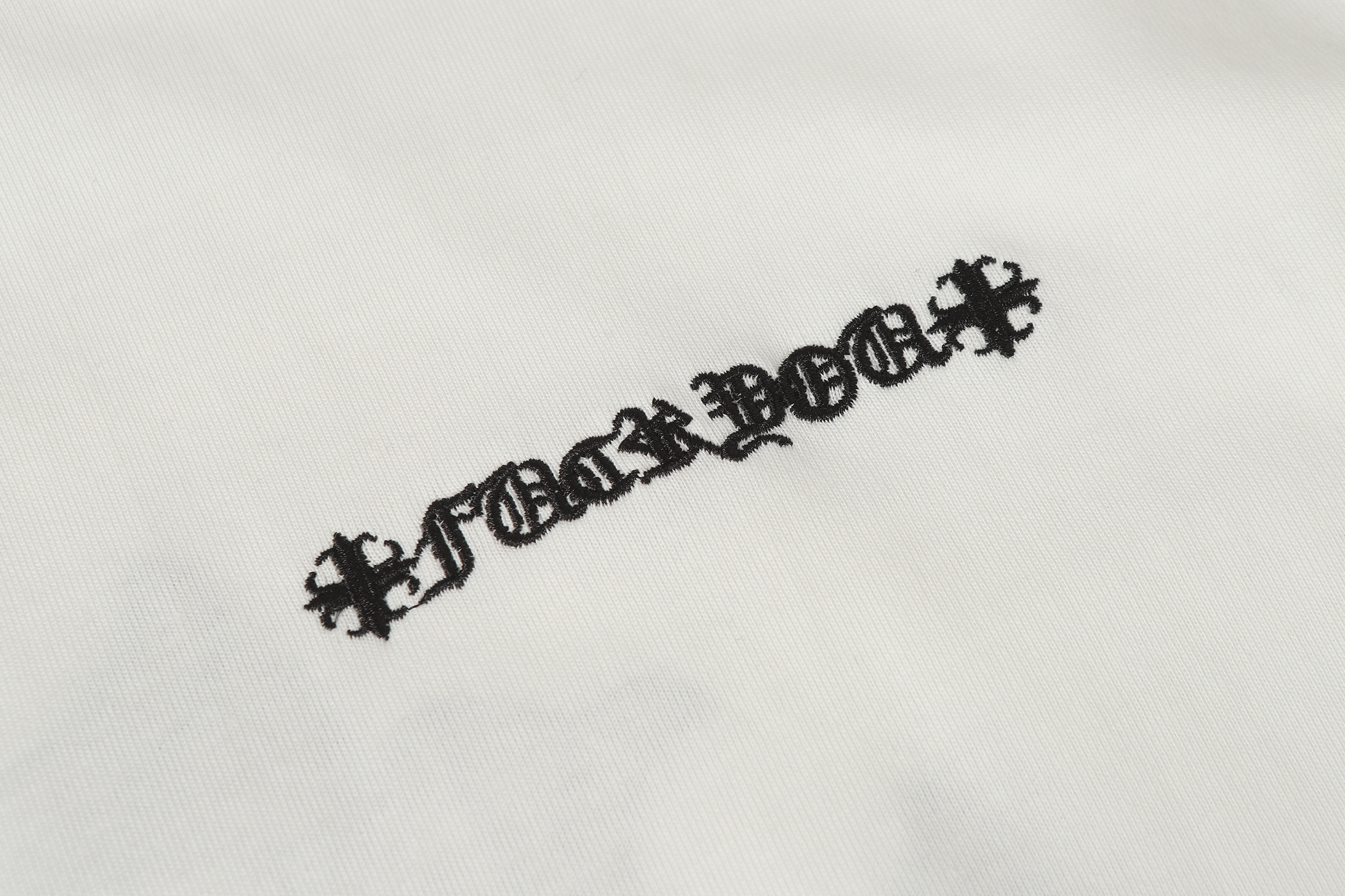 Chrome Hearts 3 Cross T-Shirt Black/White