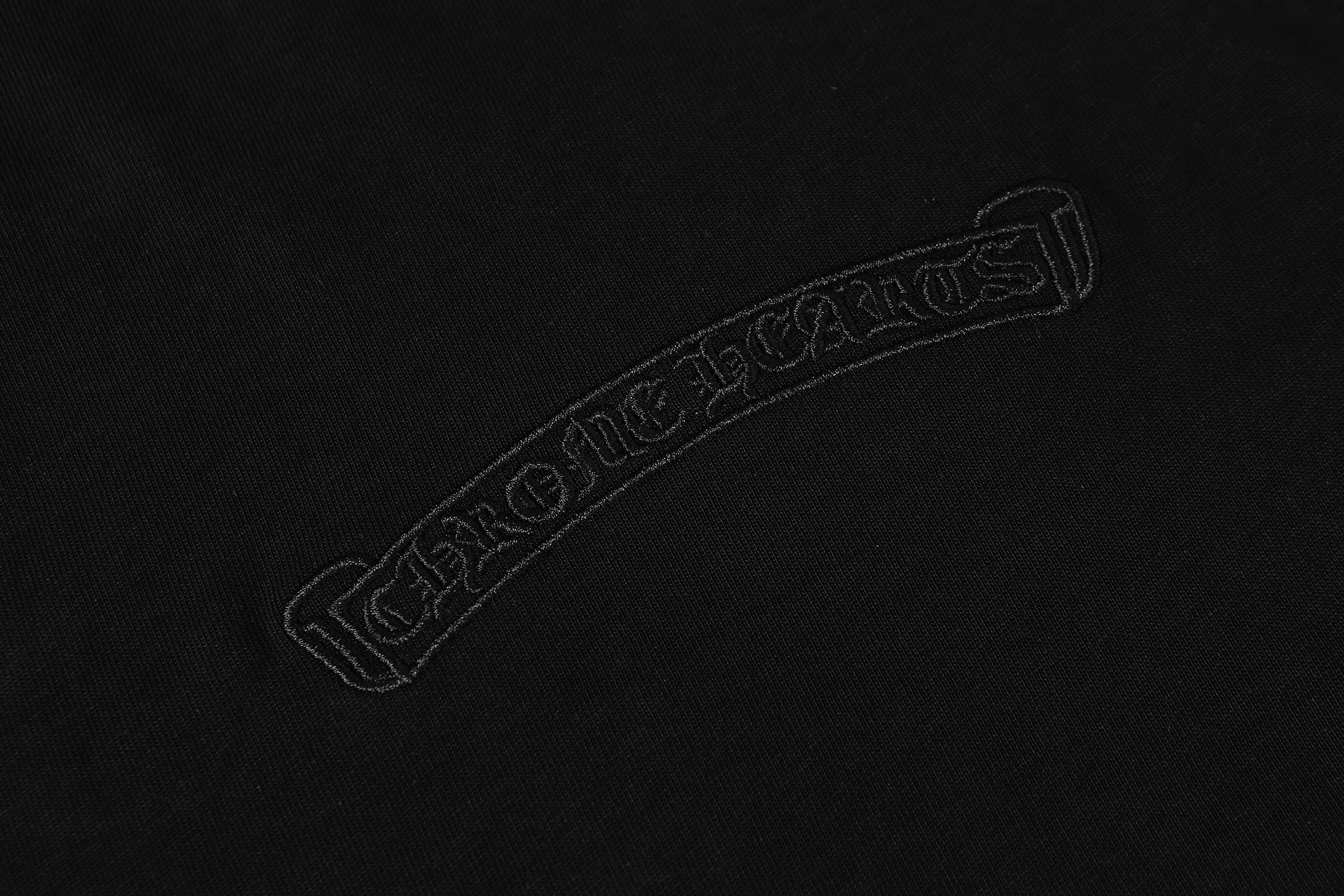 Chrome Hearts 3 Cross T-Shirt Black/White