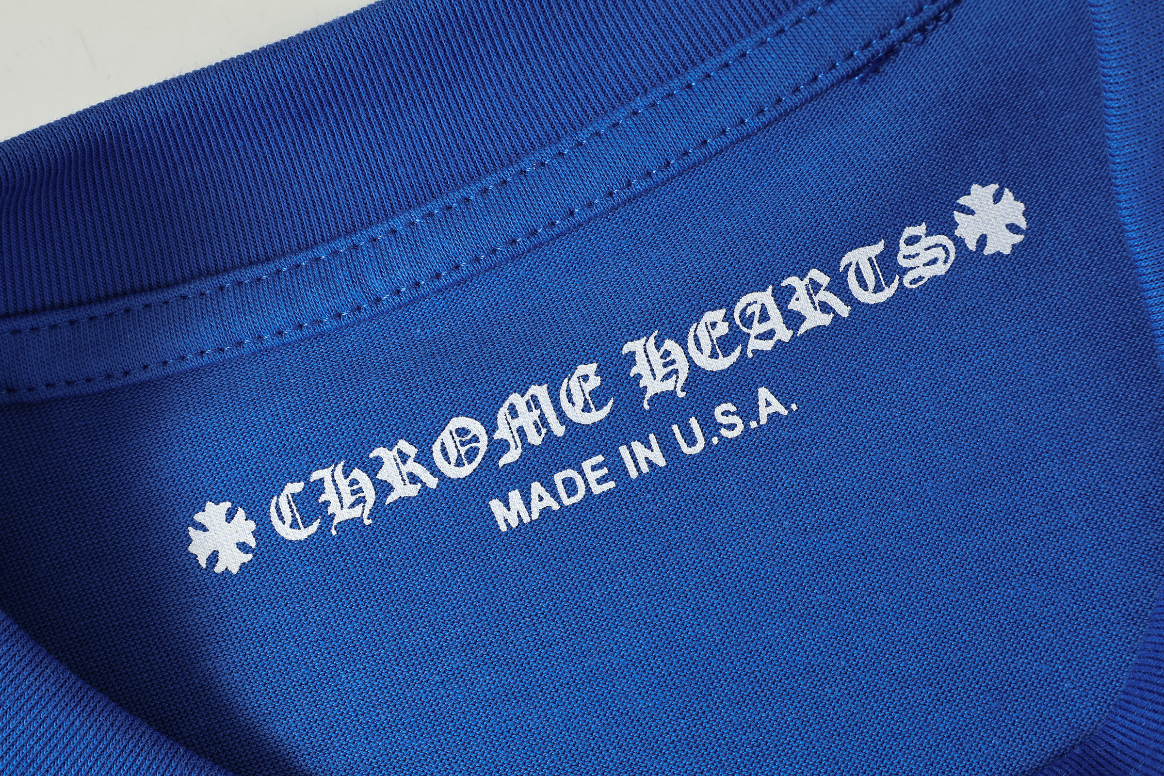 Chrome Hearts Matty Boy Space T-Shirt Blue