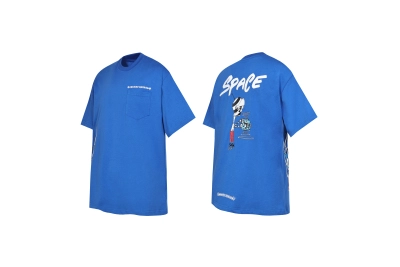 Chrome Hearts Matty Boy Space T-Shirt Blue 01