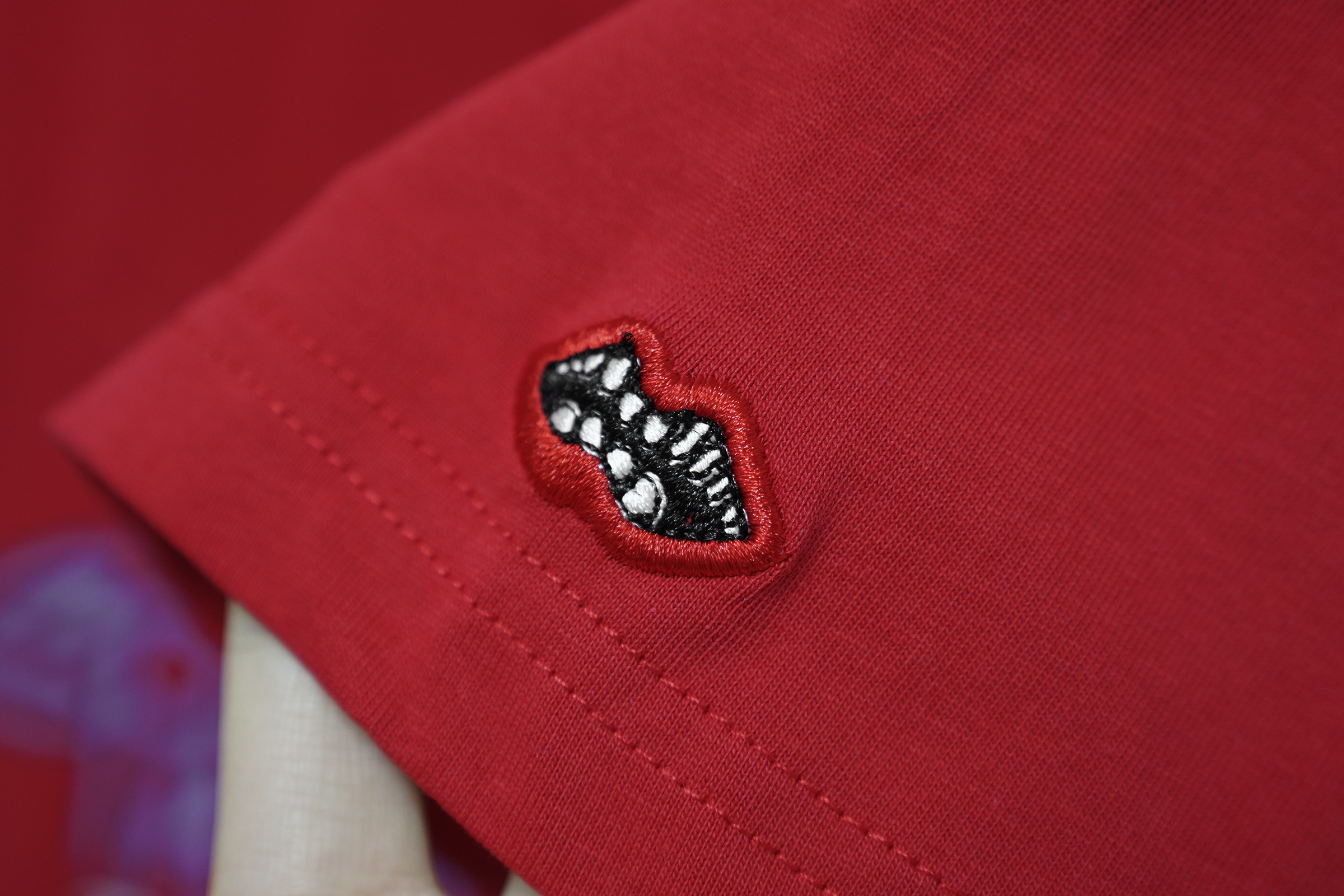 Chrome Hearts Matty Boy Spark Sick Heart Tee Red