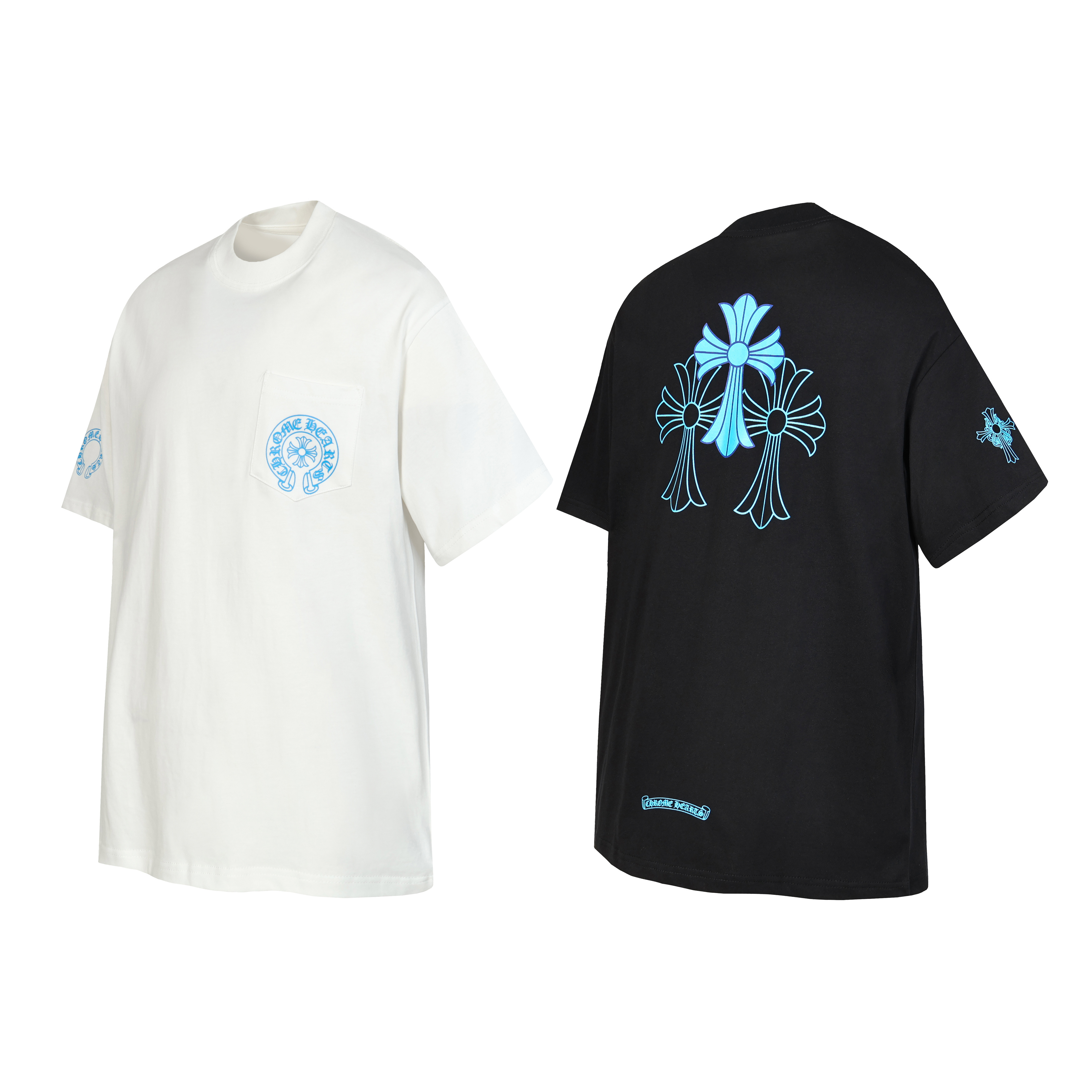 Chrome Hearts Triple Cross Logo T-Shirt