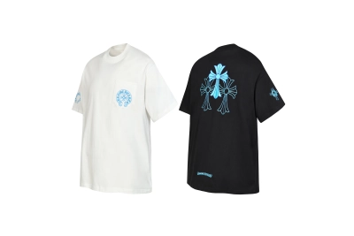 Chrome Hearts Triple Cross Logo T-Shirt 01