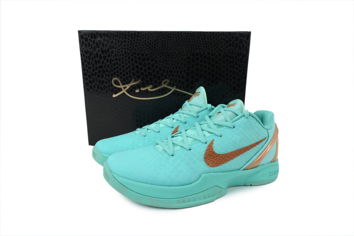Nike Kobe 6 Protro Jalen Brunson Statue of Liberty IQ5774-300