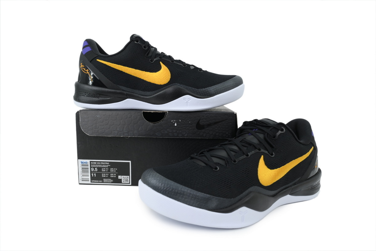 Nike Kobe 8 Protro Lakers Away HF9550-001