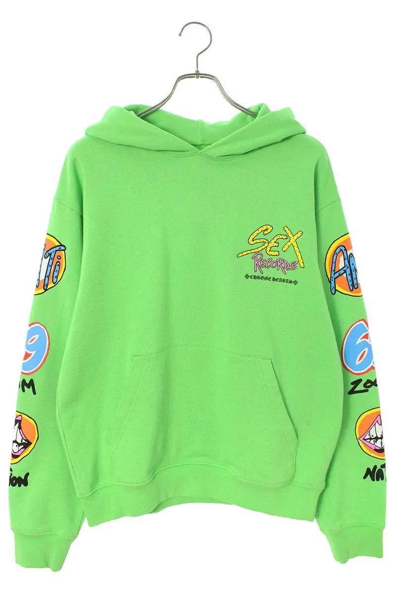 Chrome Hearts Matty Boy Sex Records Hoodie Green