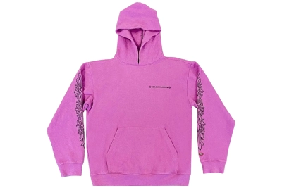 Chrome Hearts Matty Boy Spider Web Hoodie Purple 02