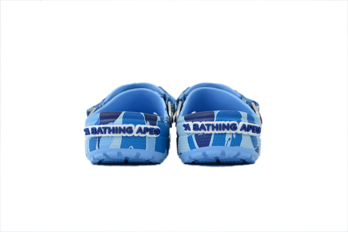 Crocs Classic Clog A Bathing Ape ABC Camo Blue 209627-4TB