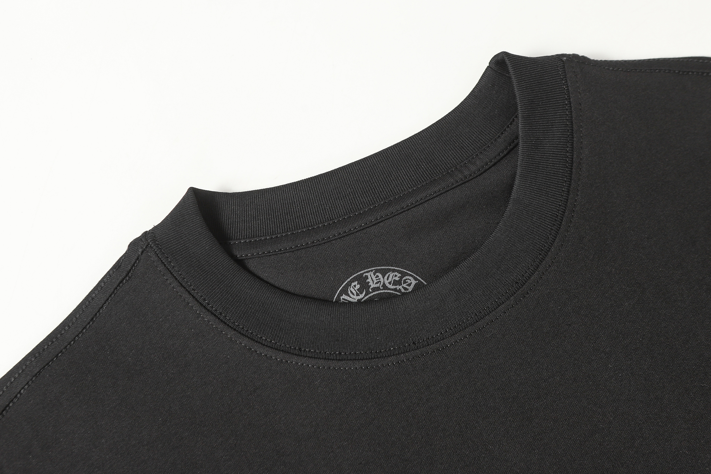 Chrome Hearts Horseshoe Green Printed T-shirt Black
