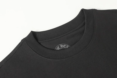 Chrome Hearts Horseshoe Green Printed T-shirt Black 02