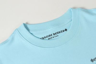 Chrome Hearts Matty Boy Brain New Tee Baby Blue 02