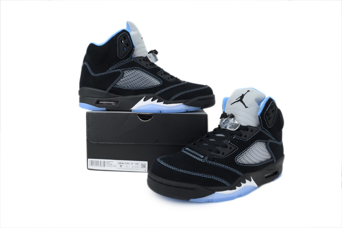 Jordan 5 Retro Black University Blue 2026 DD0587-008