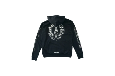 Chrome Hearts Deadly Doll Zip-up Hoodie Black 02