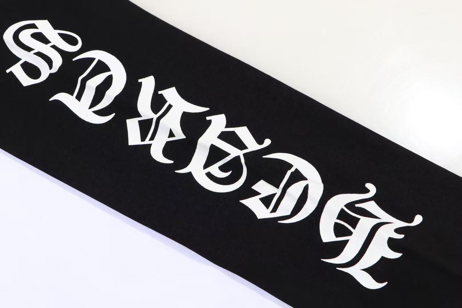 Chrome Hearts Long-Sleeve Shirt White/Black Y82#