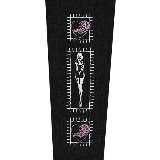 Chrome Hearts Deadly Doll Zip-up Hoodie Black