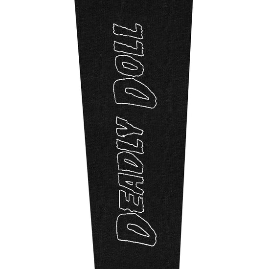 Chrome Hearts Deadly Doll Zip-up Hoodie Black