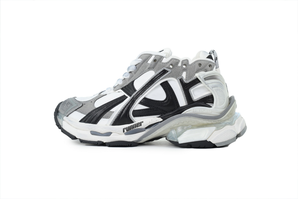 Balenciaga Runner LED Grey White Black 853223 WRNLD 9012