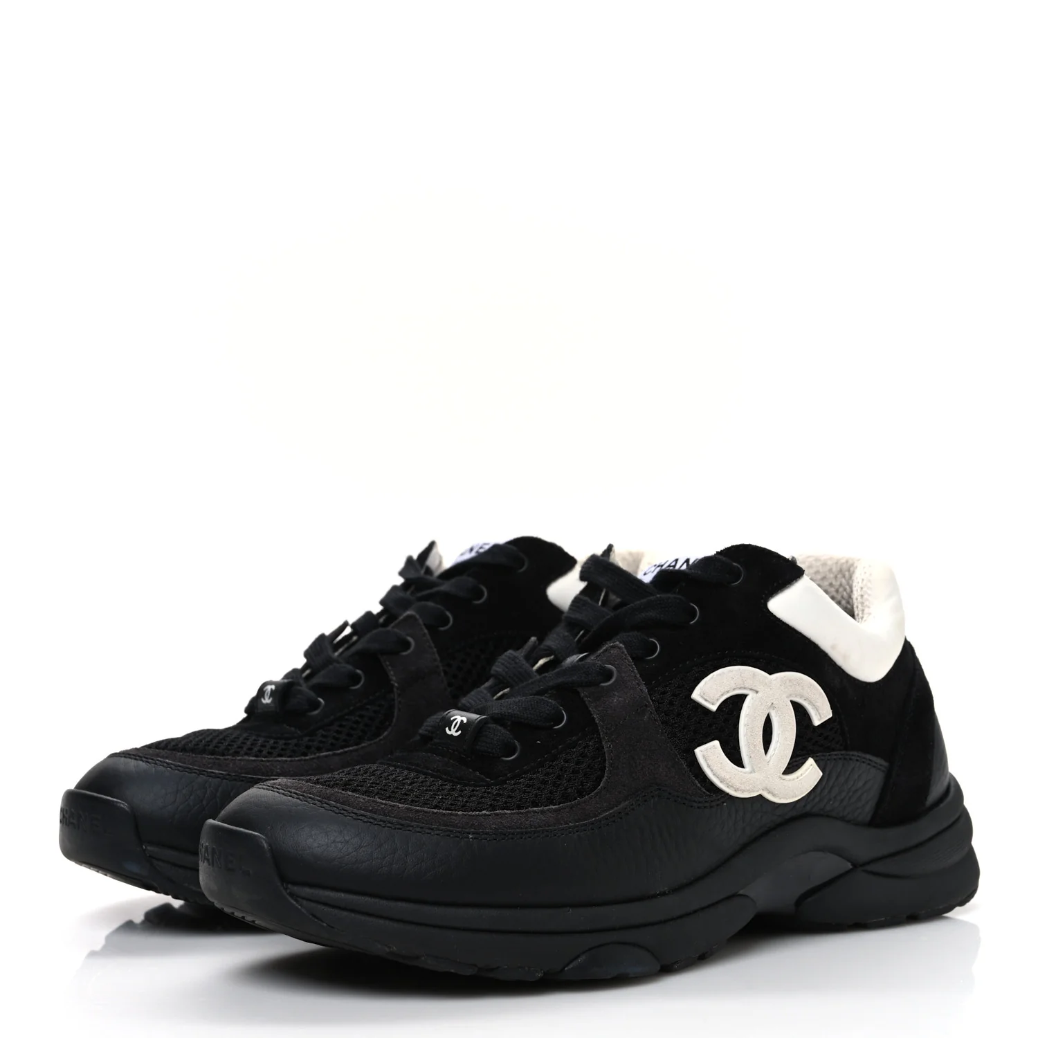 CC Logo Sneaker Wmns Black White