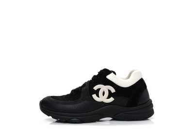 CC Logo Sneaker Wmns Black White 01