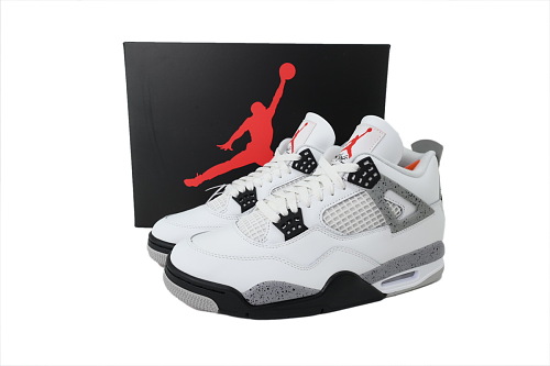 fake jordan 4 white cement
