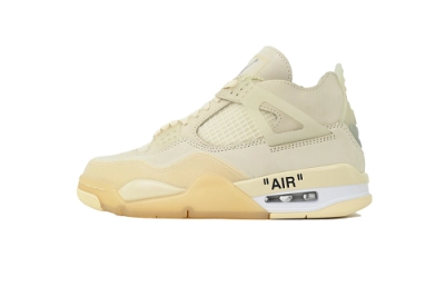 Jordan 4 OFF White Sail Reps Sneaker CV9388-100 01