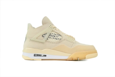 Jordan 4 OFF White Sail Reps Sneaker CV9388-100 02
