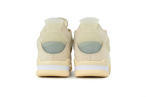 Fake Jordan 4 Off-White Sail 
