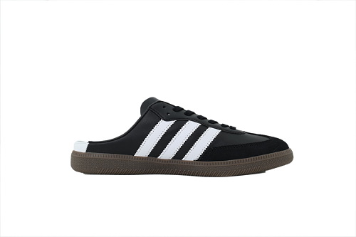 fake adidas Samba Mules Black White
