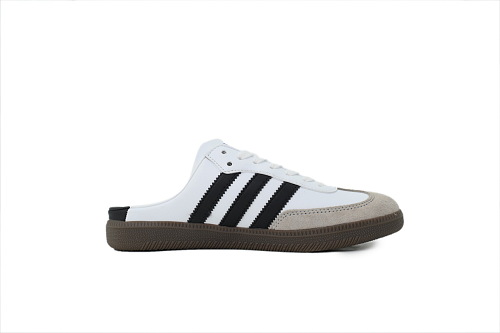 fake adidas Samba Mules White Black

