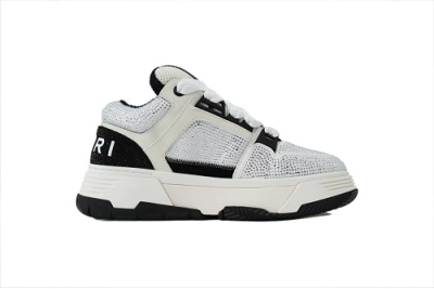 AMIRI MA-1 Sneakers White Black Diamond 02